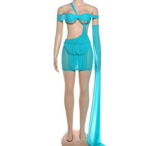Ropa <span class=keywords><strong>de</strong></span> Moda al por Mayor para Mujer, Ropa <span class=keywords><strong>de</strong></span> <span class=keywords><strong>Fiesta</strong></span>, Vestido sin Mangas Elegante - Product Image 6