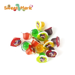 Tazza di gelatina di frutta Halal colorata fruttata in un barattolo di maiale carino - Product Image 6