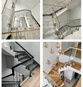 Clip de fixation moderne en acier inoxydable <span class=keywords><strong>pour</strong></span> main courante en verre, résistant à la rouille, <span class=keywords><strong>pour</strong></span> salle de bain, hôtel, balcon, <span class=keywords><strong>piscine</strong></span>, <span class=keywords><strong>escalier</strong></span>, intérieur et extérieur - Product Image 4