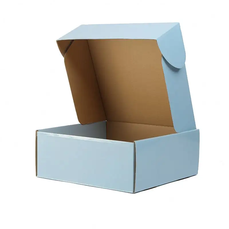 पक्षी शिपिंग प्लास्टिक संभाल पुष्पांजलि पैकेजिंग मेल कीमत गणना K बांसुरी नालीदार बॉक्स