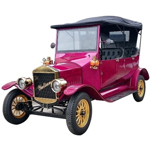 Carrito de Golf de 5 Plazas, Vehículo Turístico Clásico, Vehículo de Turismo Vintage, Garantía de 3 Años - Product Image 1
