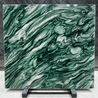Dalle de quartzite Verde Lapponia naturel de qualité supérieure, pierre verte et blanche pour plan de travail de cuisine, meuble-lavabo de salle de bain et mur décoratif