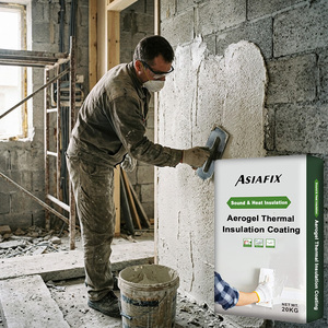Mortier d'isolation thermique pour murs extérieurs, ignifuge, imperméable, mélange de ciment <span class=keywords><strong>isolant</strong></span> thermiquement pour la construction - Product Image 5
