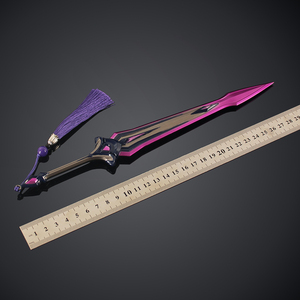 Modèle en métal Valorant Star <span class=keywords><strong>Hunter</strong></span> Blade 29cm, prix d'usine, accessoire de jeu en alliage de zinc, vente en gros - Product Image 6