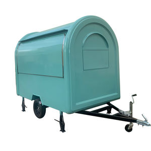 Food Truck Électrique Vintage Personnalisé avec Toit Relevable, Toit Ouvert Latéral, Remorque de Restauration Rapide, Food Van Rétro - Product Image 6