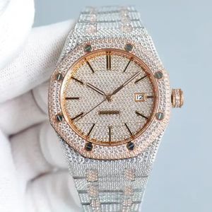 No.1 <span class=keywords><strong>Reloj</strong></span> de pulsera deportivo con diamantes al por mayor más <span class=keywords><strong>barato</strong></span> <span class=keywords><strong>Reloj</strong></span> de lujo Iced Out Hombres Mujeres Relojes mecánicos automáticos Relojes Moissanite - Product Image 5
