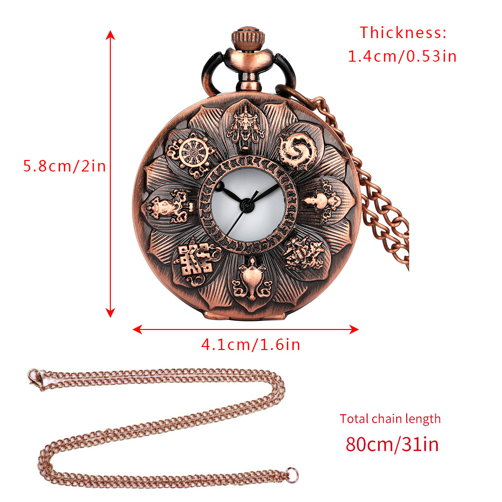 yuknakmakさま専用 agete CLASSIC charm Shurangama Mantra Buddhism Antique Metal Pendant Clock