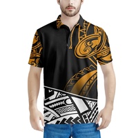Impression personnalisée à la demande T-shirt de sport court pour hommes T-shirt de golf Polo tricoté en polyester Spandex Polos Hommes Causal Loose