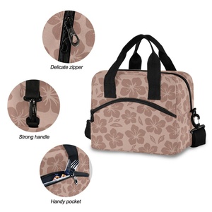 Hawaiian Hau <b>Flower</b> 25L Insulated Lunch <b>Box</b> for Men Women Expandable Lunch Cooler Bag Lightweight Leakproof Lunch Tote Bag - Product Image 5