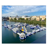 Chine Usine Nouvelle Conception Gonflable Aqua Park Parc Aquatique Équipement Parc Aquatique Flottant Gonflable à Vendre