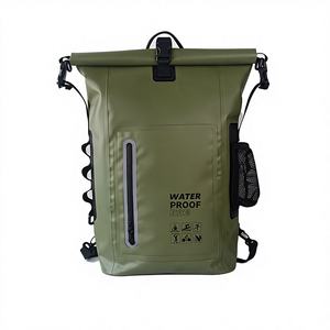 Bolsa Impermeable de PVC Personalizada para Mujer y Hombre, para Picnic, Camping, <span class=keywords><strong>Rapel</strong></span>, de 20-36L, Estilo Vintage, con Cierre de Cordón, Plegable, para Viaje - Product Image 1