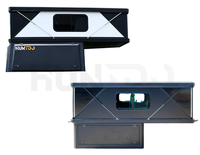 Huntoo 4 Camper para Camioneta con Plataforma Deslizable, Paredes de Aluminio Tipo Panal, Piso con Capacidad de 215 kg
