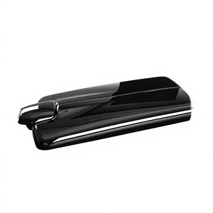 Protection de la console centrale pour Mercedes-Benz W212 C218, couvercle de la boîte d'accoudoir, style fibre de carbone - Product Image 2