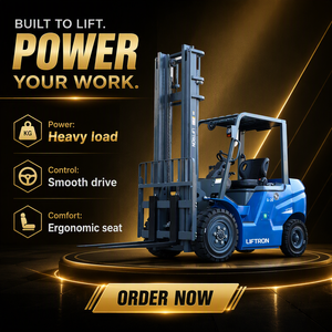 Industrial Motor Plant <b>Material</b> <b>Handling</b> Lithium Ion Power Compact Turning Liftron Cpd20 2000kg 2 Ton Cpd20 Solid Tires - Product Image 1