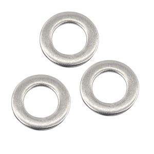 Rondelles plates en acier inoxydable 18-8 de haute qualité, métriques, DIN125 Forme A, tailles M6 <span class=keywords><strong>M8</strong></span> M10 M12 M16, rondes - Product Image 3