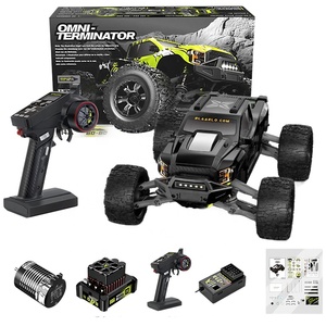Rlaarlo Camioneta <span class=keywords><strong>RC</strong></span> Monster Crawler a Escala 1:10, 2.4Ghz, 4WD, con Motor sin Escobillas, Chasis de Fibra de Carbono, Aleación CNC y Giroscopio - Product Image 1