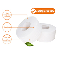 Direkt vom Hersteller Beste Qualität Niedriger Preis Einweg Biologisch Abbaubares Frischfaser-Holzzellstoff Weiches Toilettenpapier Jumbo-Rolle