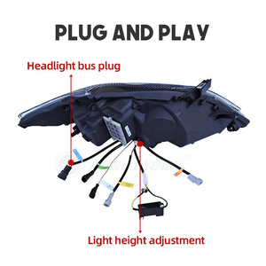 Accesorios de montaje de fábrica HCMOTIONZ 2010-2011 luz delantera luces diurnas faros LED para Toyota Camry <span class=keywords><strong>XV40</strong></span> - Product Image 6