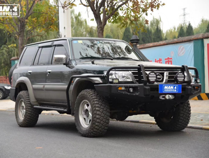 Pare-buffle avant en acier de qualité supérieure avec support de treuil pour Patrol Y61 <span class=keywords><strong>97</strong></span>-04 GU - Product Image 5