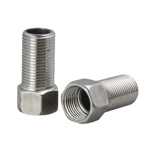 Stainless Steel Internal External Thread <b>Adapter</b> 4X4 Extended Length Connector For Pipe Fitting - Product Image 5