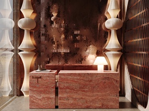 Service de rénovation de salon de manucure moderne : mobilier de poste de manucure personnalisé avec présentoir artistique pour la vente au détail - Product Image 2