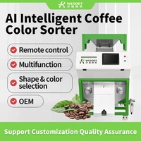 Clasificador de Color para Pistachos con IA, Aprendizaje Profundo, Levitación Magnética, 99% de Precisión, Capacidad de 500-1000 kg/h, Control Remoto por Aplicación