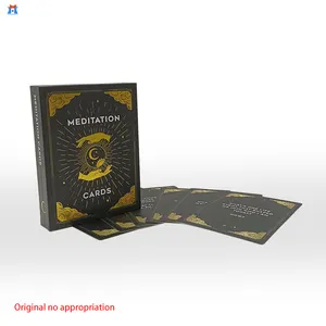 Free Sample Custom Printing Personalized Design And LOGO Gold Stamped Matt Lamination Party Card Game With Box