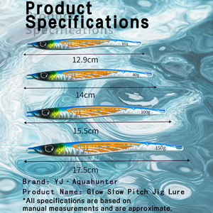 Señuelo de pesca Yajie de 60g para macarela, cebo de fondo para pesca en el mar - Product Image 3