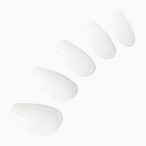 Dessing Diva unghie artificiali in cristallo stile bara bianca - Product Image 1