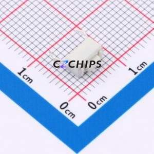 SMG-08-H043A1 Tactile Switch Through hole Component (THT),6.1x3.5mm Switch Single Pole Single Throw Square Button 2.5N 6.1mm - Product Image 1