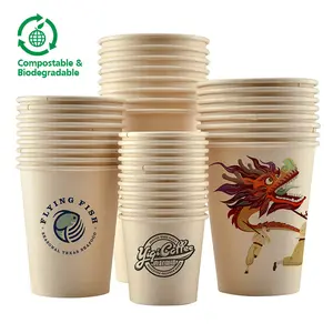 vasos desechables de papel 16 oz