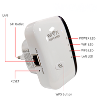 Amplificateur de signal Wi-Fi 300 Mbps 2.4G 4G 5G, répéteur Wi-Fi 802.11N, extension de portée sans fil avec TCP