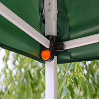 Tente Pliante 3x3 Robuste pour Extérieur, Auvent Commercial, Tente Événementielle avec Logo, Toiles de Tente pour Camping