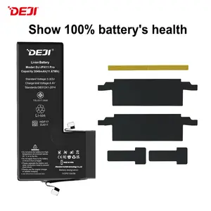 Bateria pop-up DEJI 100% Health Solve para iPhone 11 PRO Substituição de íon-lítio