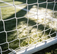 Filet de football extérieur en HDPE résistant aux UV pour 7 personnes, petit modèle, pour sports de réseau