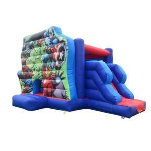 Château gonflable à thème dessin animé pour enfants, idéal pour la <span class=keywords><strong>location</strong></span> de fêtes - Product Image 1