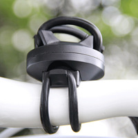 Universel 360 °   Support rotatif pour phare de vélo, support de lampe torche, support fixe pour poussette et ventilateur portable