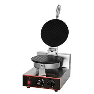 Machine à peau croustillante d'usine de gaufrier à cône doux électrique commercial - Product Image 1