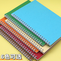 Mini carnet de notes A5 personnalisé avec journal en spirale planificateur couverture en tissu couverture rigide en cuir journal étudiant papier cadeau PP matériel