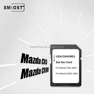 SMIOST خرائط سات ملاحة بطاقة SD خرائط لمازدا مايكرو GPS خرائط والملاحة CX5 KM V6 16GB الولايات المتحدة الأمريكية