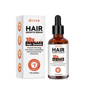 Clinically proven results Hair Growth Serum for Thicker Longer & Stronger Hair, All Natural Vitamin Rich Treatment