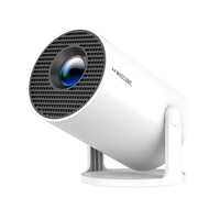Proyector LCD de 290 ANSI Lúmenes, 720P, 8K para HY300 Pro, Android 14, WiFi 6, BT5.4, Corrección Trapezoidal Automática, Portátil, Cine en Casa