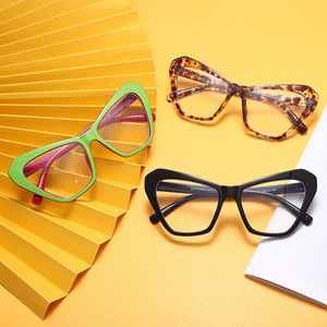 <span class=keywords><strong>Gafas</strong></span> <span class=keywords><strong>de</strong></span> ojo <span class=keywords><strong>de</strong></span> gato para mujer, montura <span class=keywords><strong>de</strong></span> <span class=keywords><strong>gafas</strong></span> con luz azul, Protector <span class=keywords><strong>de</strong></span> pantalla, monturas ópticas, lentes transparentes - Product Image 5