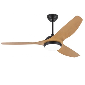 Ventilateur de Plafond Design Moderne 52 Pouces pour Chambre à Coucher Salon Gros Cul <span class=keywords><strong>Haiku</strong></span> Style Cb Ce Approuvé Basse Énergie Dc Inverter Led avec Lumière - Product Image 1