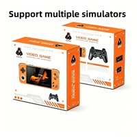 Console de jeu portable rétro M41P, écran couleur HD 4,2 pouces, joystick RGB, stockage 64 Go, plus de 20000 jeux, 30 émulateurs, ACT Action No