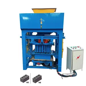 Push-pull stationary brick making machine olx brick wood and cement machine making automatic production of various brick types