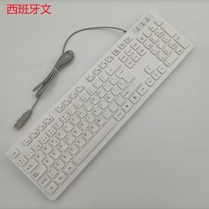 Nga Tiếng Anh Tiếng Ả Rập Tiếng Pháp Ý Đức Tây Ban Nha Bồ Đào Nha Đan Mạch Thái Lan Sô Cô La Bàn Phím Có Dây - Product Image 3