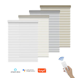 Smart elettrico Wifi Shangri-La Silhouette <span class=keywords><strong>tapparelle</strong></span> automatiche <span class=keywords><strong>a</strong></span> triplo rullo tende per <span class=keywords><strong>batteria</strong></span> tende persiane persiane - Product Image 2