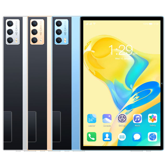 OEM ODM New 2GB+16GB MTK Octa Core Android Tablet PC Wi-Fi Dual-SIM 10.1" Business Camera USB Type-C Metal