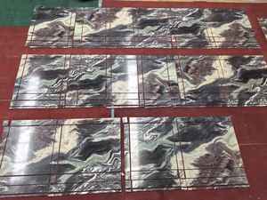 Natural Verde Luana <span class=keywords><strong>Marmol</strong></span> Cipollino Ondulato Mármol Majestuoso Océano Púrpura Paisaje Verde Serpentina Losa Azulejo Encimera - Product Image 2